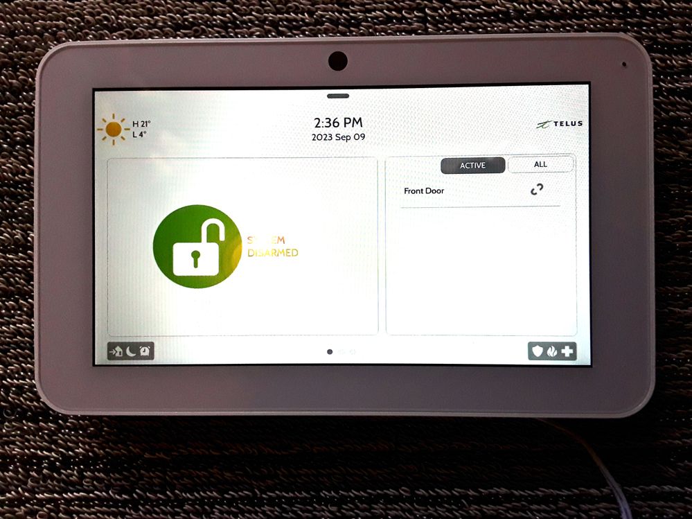 Solved: Qolsys IQ 4 Remote Panel (Wireless) - TELUS Neighbourhood