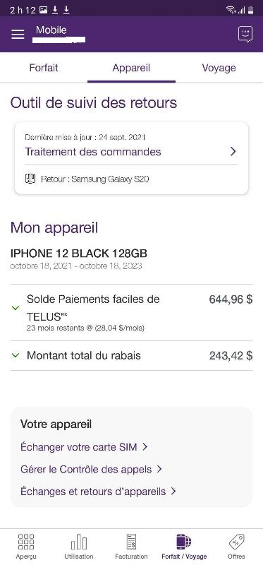 Comment suivre l'état d'un retour d'appareil | TELUS Neighbourhood